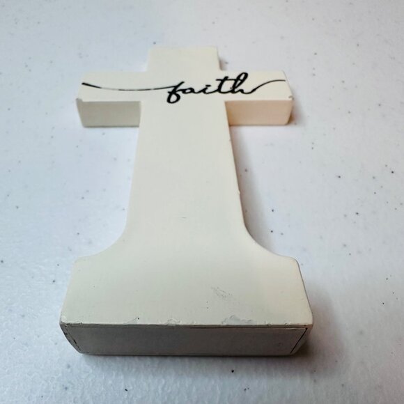 Cross decoration Reversible faith-Happy Easter spring tiered tray cross figurine - Picture 5 of 7